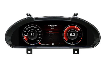 Maserati Quattroporte 2007-2012 Digital LCD Instrument Cluster