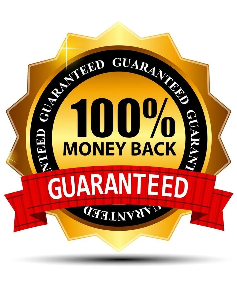 money back guarantee