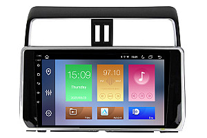 Toyota Prado 2017-2019 (J150) Aftermarket Radio Upgrade carplay dab  
