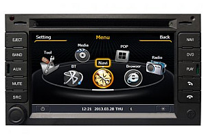 VW Golf 2013-2017 Autoradio GPS Aftermarket Android Head Unit Navigation Car Stereo 