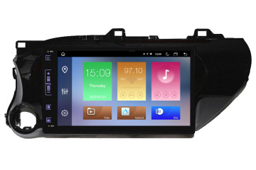 Toyota Hilux LHD 2016-2020 Aftermarket Radio Upgrade 