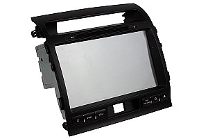 Toyota Land Cruiser LC200 2007-2013 Aftermarket Radio Upgrade system with apple carplay