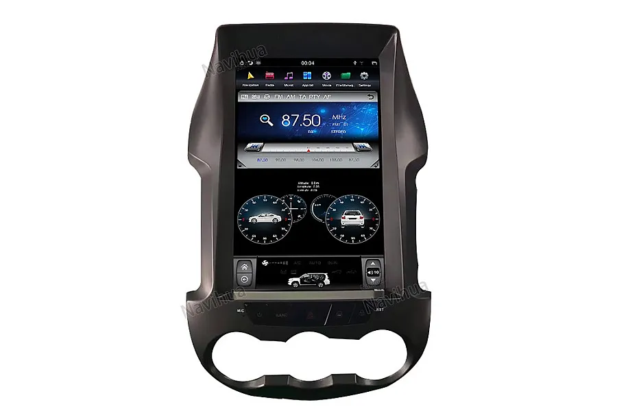 Ford Ranger F250 Tesla style 12.1 inch Android Car DVD Player 