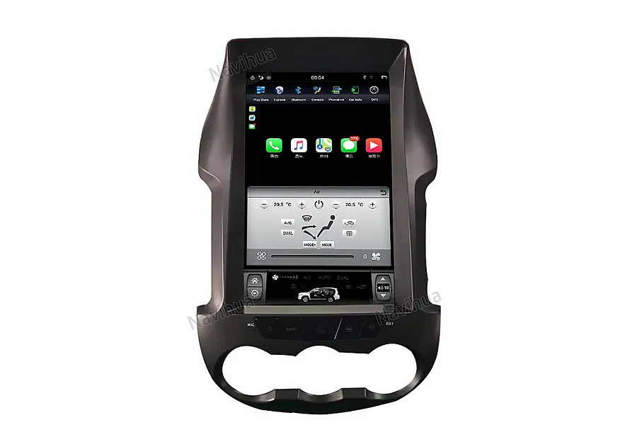 Ford Ranger F250 Tesla style 12.1 inch Android Car DVD Player 
