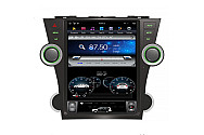 Toyota Highlander 2009-2013 Tesla style 12.1 inch Android Car DVD Player 