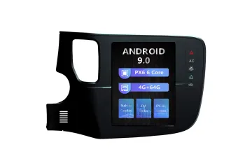 Mitsubishi Outlander 2013-2019 Tesla style 10.4 inch Android Car DVD Player 