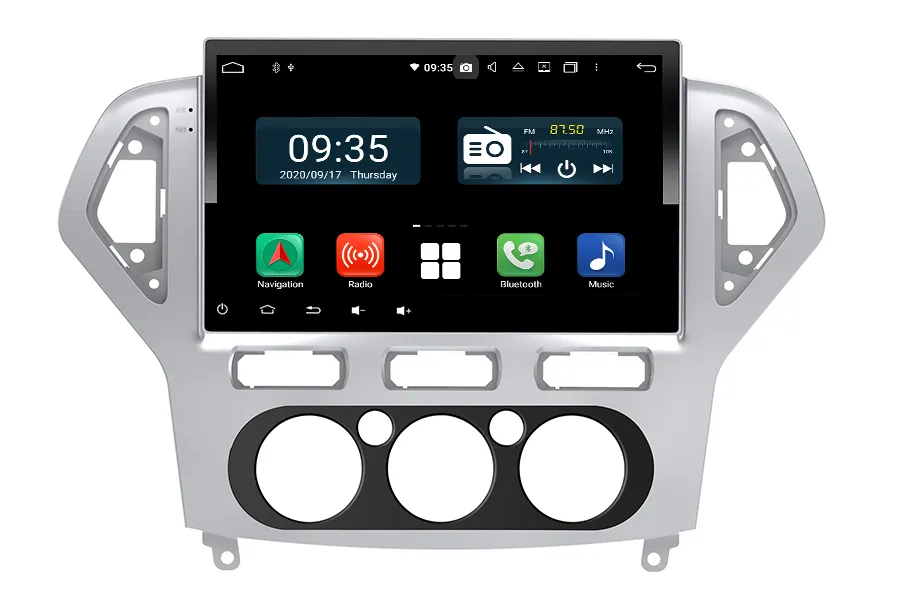 Ford Mondeo (MT) 2007 2008 2009 2010 Aftermarket Radio Upgrade carplay android auto 