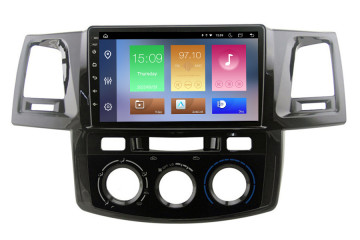 Toyota Hilux Fortuner MT 2008-2013 Aftermarket Radio Upgrade 