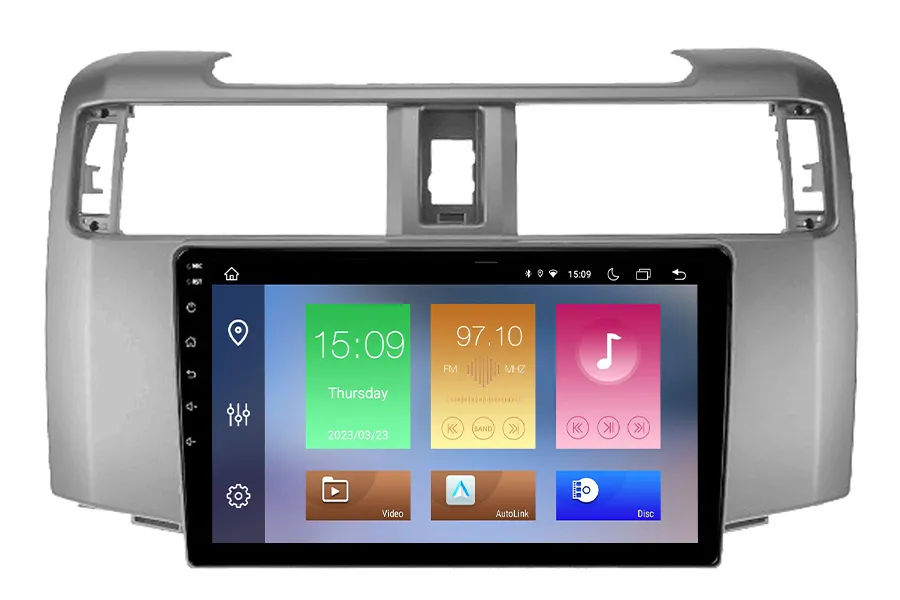 Toyota 4Runner 2015-2019 Android aftermarket head unit radio upgrade 