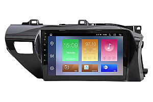 Toyota Hilux RHD 2016-2020 Aftermarket Radio Upgrade 