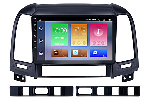 Hyundai Santa Fe 2006-2012 Radio Upgrade with 9 inch screen carplay (Free rear view camera)