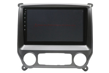 Chevrolet Silverado Plateado 2014-2019 Aftermarket Radio Upgrade 