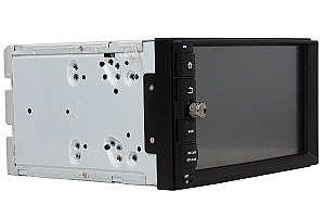 Double Din Radio Upgrade with 7-inch screen and physical buttons 