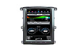 Toyota Land Cruiser LC100 2003-2007 Tesla style 12.1 inch Android Car DVD Player 