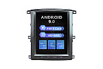 Toyota Land Cruiser LC100 2003-2007 Tesla style 12.1 inch Android Car DVD Player 