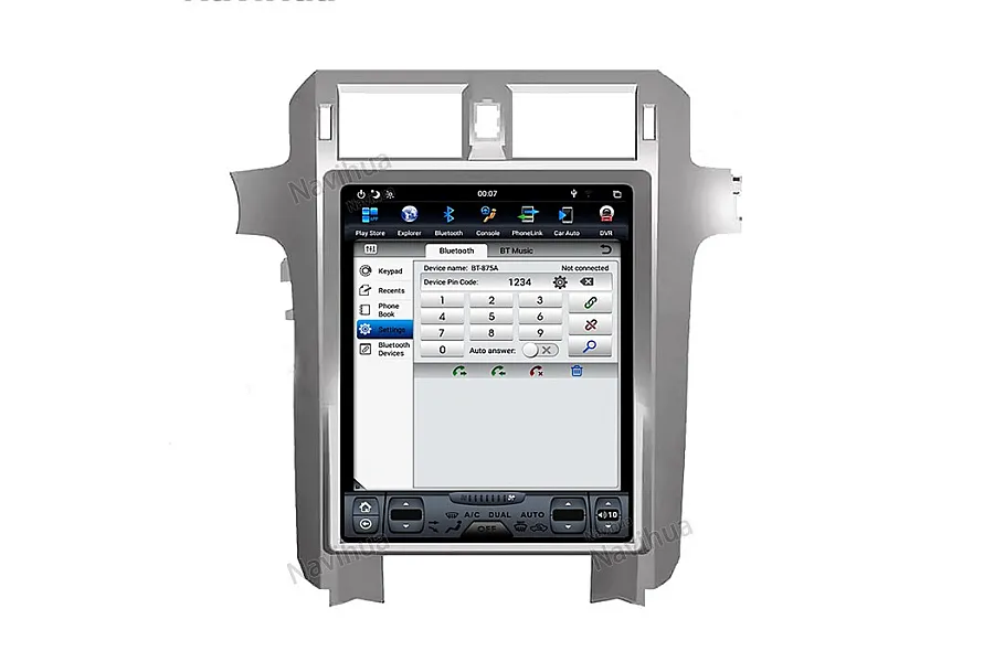 Lexus GX400/460 Tesla style 15 inch Android Car DVD Player 