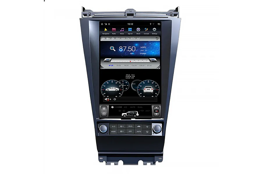 Honda Accord 7 2004-2007 Tesla style 12.1 inch Android Car DVD Player 
