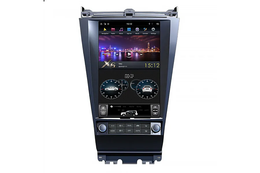 Honda Accord 7 2004-2007 Tesla style 12.1 inch Android Car DVD Player 