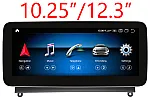 Mercedes-Benz C-Class W204 2007-2011 aftermarket radio upgrade carplay DAB 