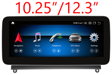 Mercedes-Benz C-Class W204 2007-2011 aftermarket radio upgrade carplay DAB 