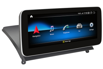 Mercedes-Benz C-Class W204 2007-2011 aftermarket radio upgrade carplay DAB 