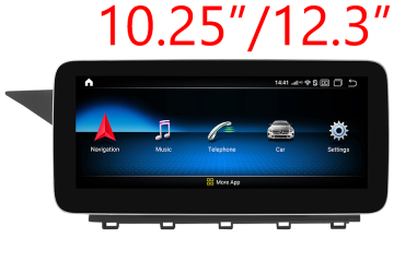 Mercedes-Benz GLK-X204 radio upgrade with 10.25 (12.3)" screen 