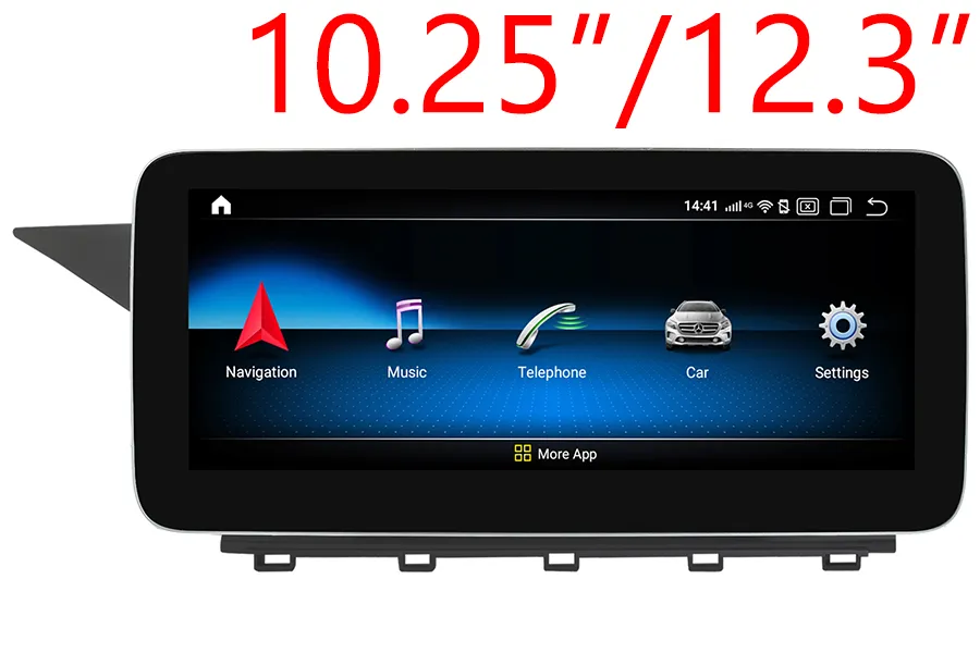 Mercedes-Benz GLK-X204 radio upgrade with 10.25 (12.3)" screen 