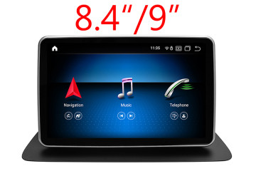 Mercedes-Benz GL(X166)/ML(W166) radio upgrade with 9 inch screen 