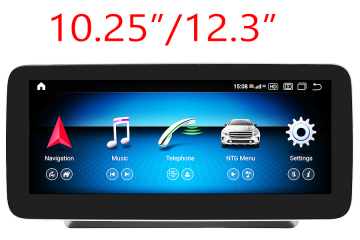 Mercedes-Benz C-class w205 glc-class x253 v-class w4470 x w470 radio upgrade carplay DAB 