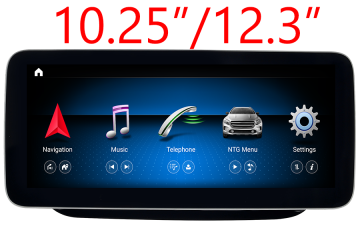 Mercedes-Benz B-Class W246 Aftermarket Radio Upgrade with carplay DAB 