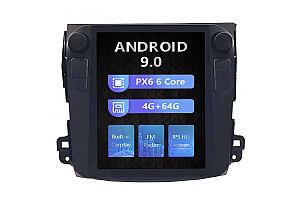 Mitsubishi OLD Outlander 2006-2012 Tesla style 12.1 inch Android Car DVD Player 