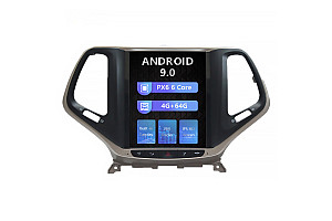 Jeep Cherokee 2016 Tesla style 10.4 inch Android Car DVD Player 