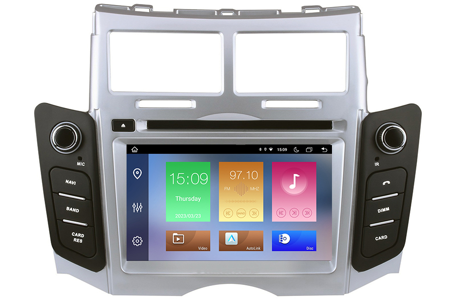 Toyota Yaris 2005-2011 Radio upgrade Aftermarket Android Head Unit Navigation Car Stereo 
