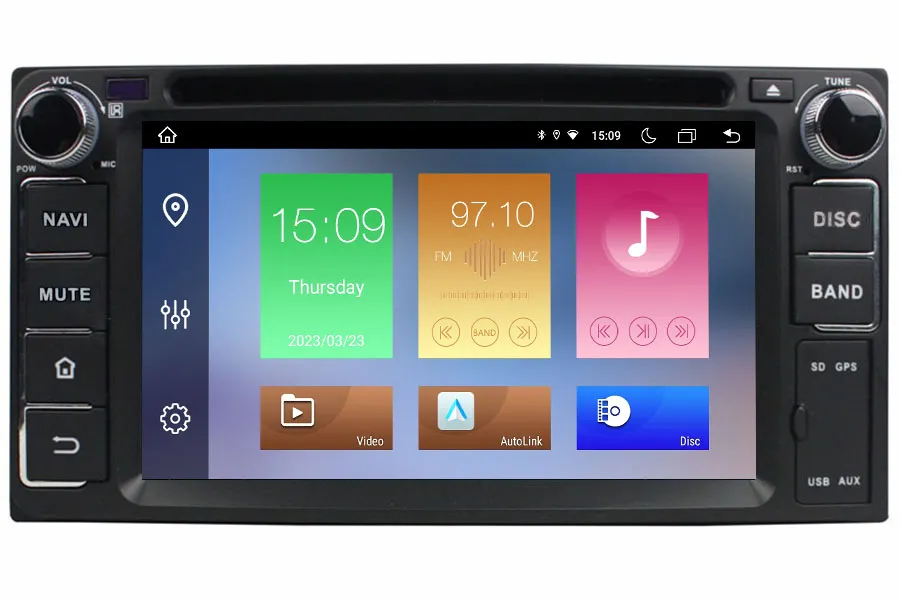 Toyota Hilux Corolla Camry Yaris Autoradio GPS Aftermarket Android Head Unit Navigation Car Stereo 