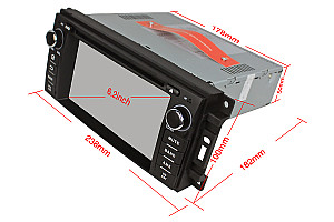 Jeep Series 2007-2014 Autoradio GPS Aftermarket Android Head Unit Navigation Car Stereo 