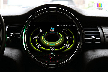 Mini Cooper Radio Upgrade Aftermarket 9″ HD Android Touch Screen Apple Carplay