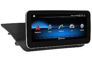 Mercedes-Benz E Class W212 LHD Aftermarket Radio Upgrade screen with carplay and a Free backup camera