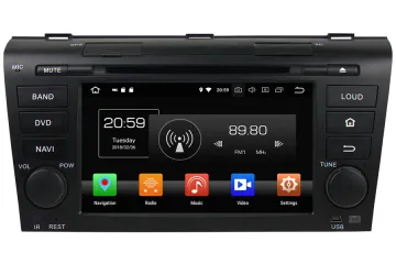 Mazda 3 2004-2009 Autoradio GPS Aftermarket Android Head Unit Navigation Car Stereo 