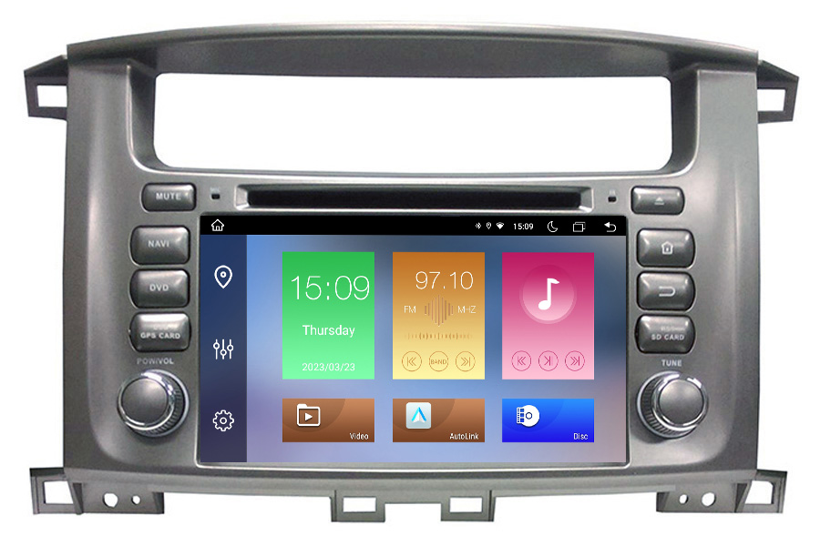 Toyota Land Cruiser 1998-2007(J100) Aftermarket Radio Upgrade 