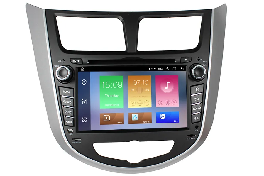 Hyundai Series 2008-2012 Autoradio GPS Aftermarket Android Head Unit Navigation Car Stereo 