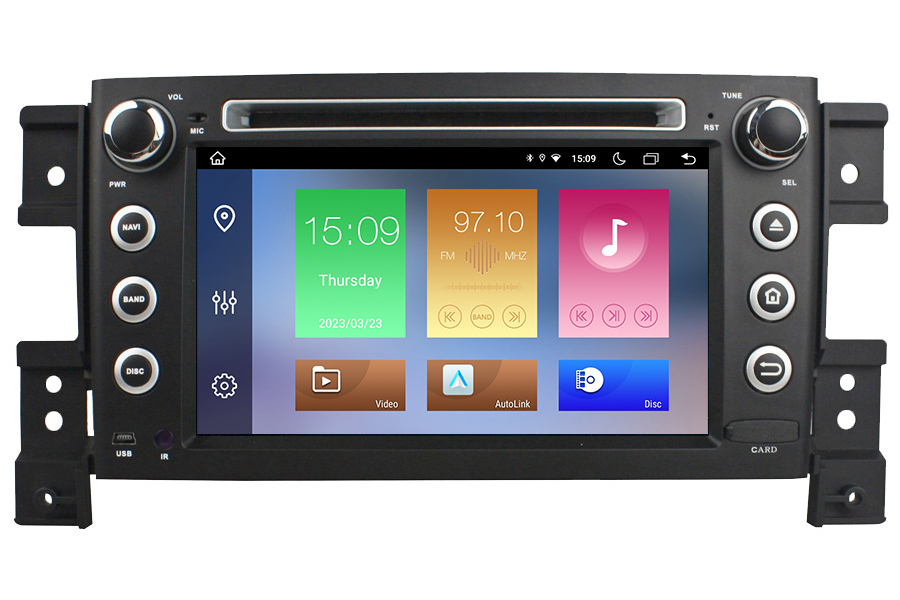 Suzuki Grand Vitara/Grand Nomade 2005-2012 Aftermarket radio upgrade gps Navigation Car Stereo 