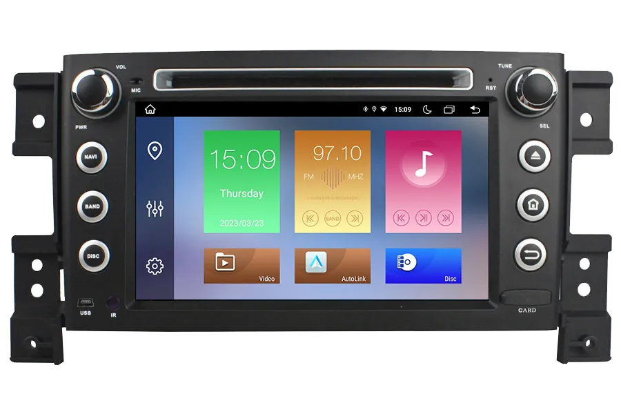 Suzuki Grand Vitara/Grand Nomade 2005-2012 Aftermarket radio upgrade gps Navigation Car Stereo 