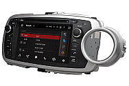 Toyota Yaris 2012-2013 RHD Aftermarket Radio Upgrade 