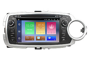 Toyota Yaris 2012-2013 RHD Aftermarket Radio Upgrade 