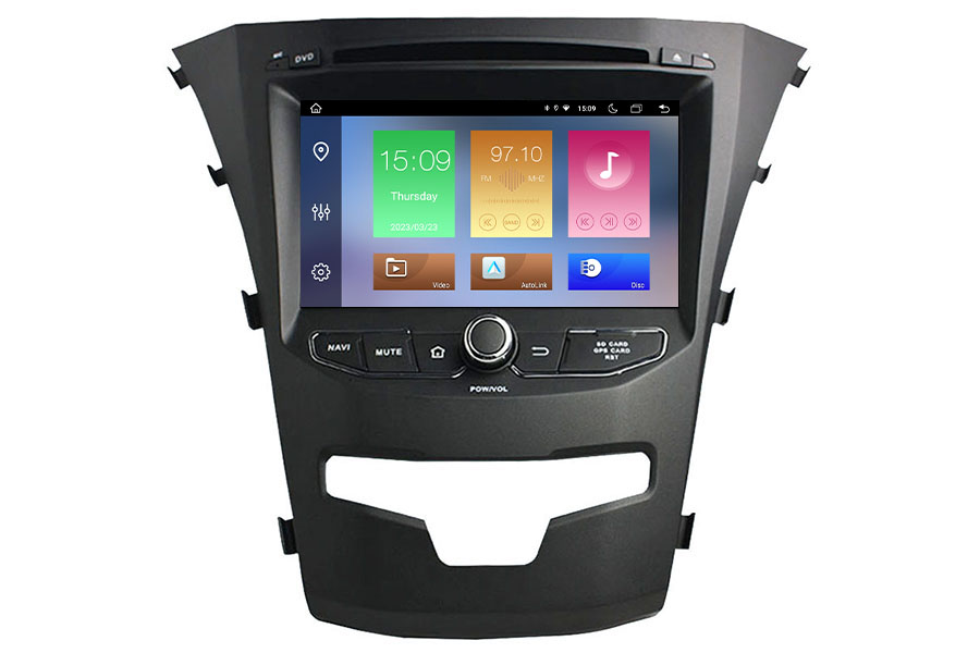 SsangYong Korando 2014-2015 Aftermarket Radio Upgrade 