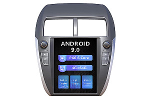 Mitsubishi ASX Tesla style 10.4 inch Android Car DVD Player 