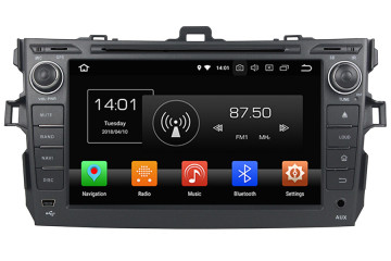 Toyota Corolla 2007-2013 Autoradio GPS Aftermarket Android Head Unit Navigation Car Stereo 