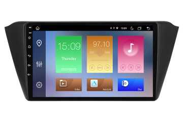 Skoda Fabia 2015-2021 radio upgrade aftermarket android head unit navigation car stereo 