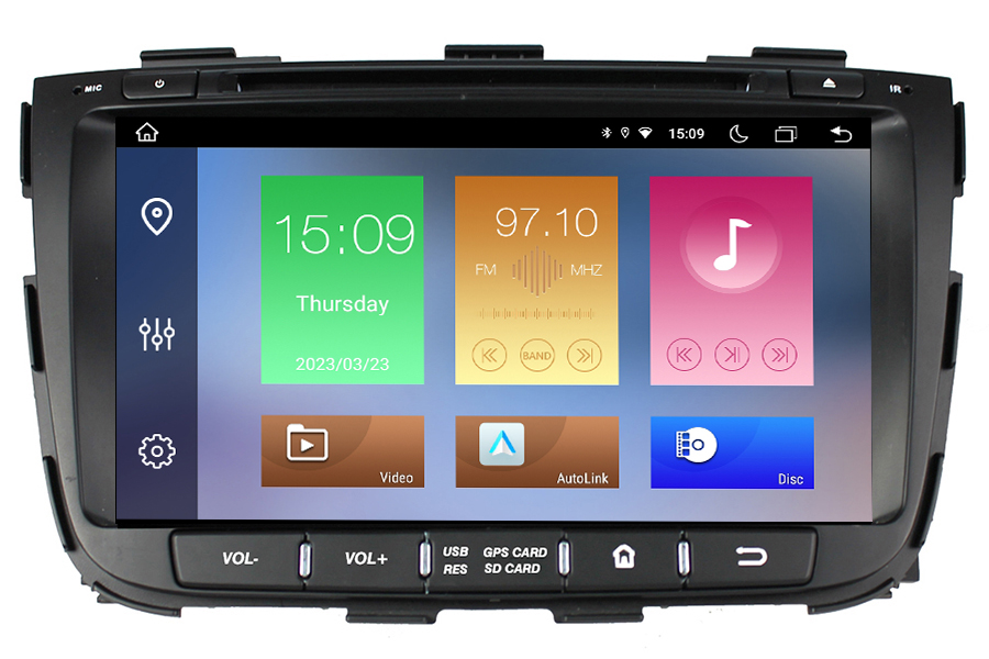 Kia Sorento 2013-2015 Autoradio GPS Aftermarket Android Head Unit Navigation Car Stereo 