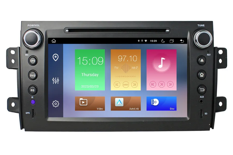 Fiat Sedici SX4 2006-2012 Aftermarket Radio Upgrade 